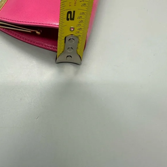 Prada Peonia leather kiss-lock mini clutch bag wallet- new - Picture 9 of 16